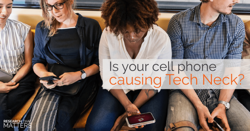 Cell Phone Causing Tech Neck