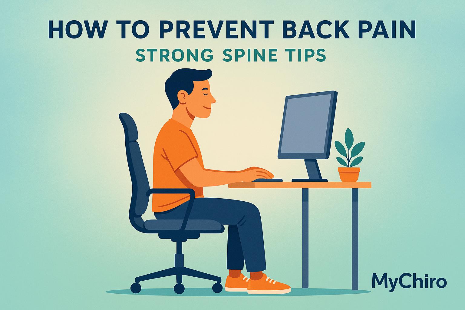 Spring Back Pain Tips How to Prevent Back Pain: Strong Spine Tips